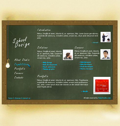 Website Templates Education Kids 0200