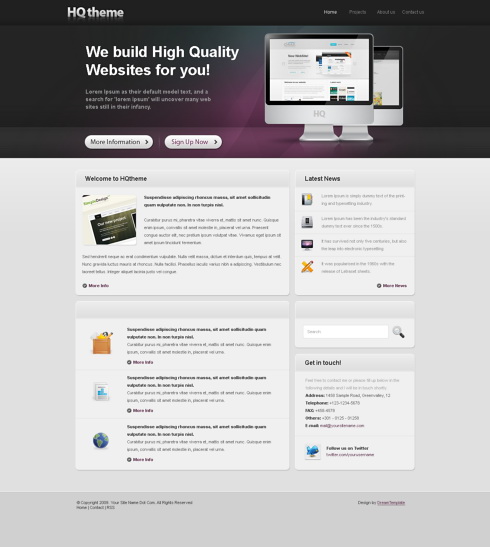 Website Templates Corporate hqtheme 6409 Website Templates Corporate hqtheme 6409