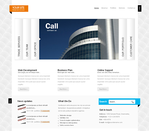 Website Templates Corporate 