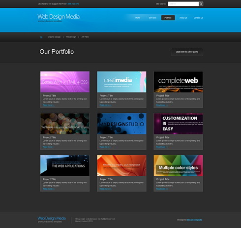 template webdesignmedia