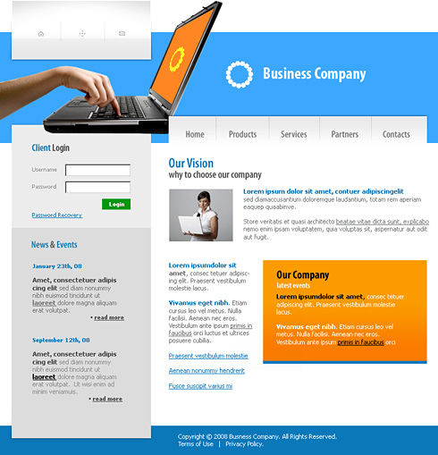 web design templates