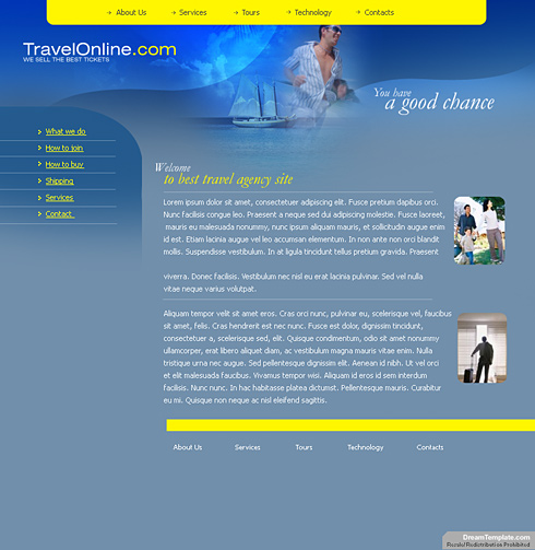 Template e-commerce
