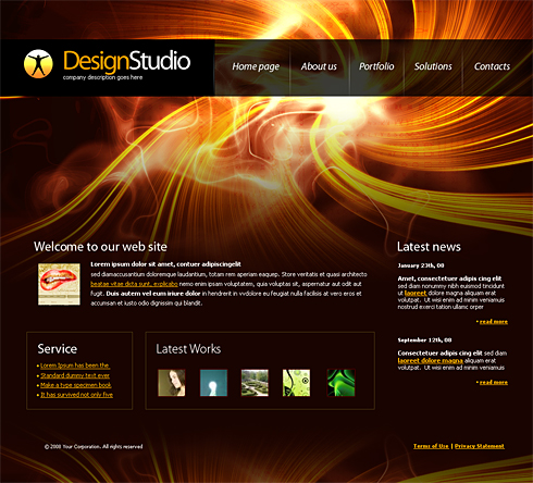 Website Templates Web Design & Consulting 4191