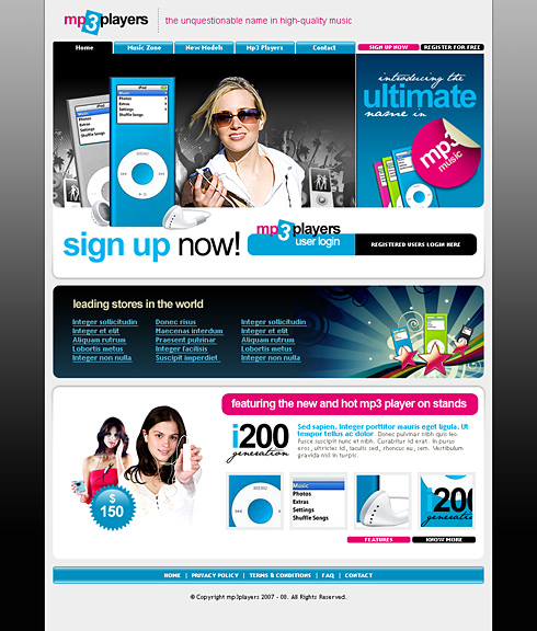 Template petites annonces