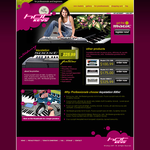 Template petites annonces