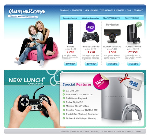 Template petites annonces