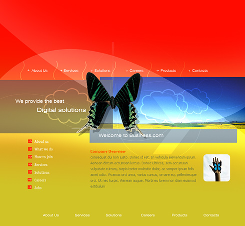 Template e-commerce