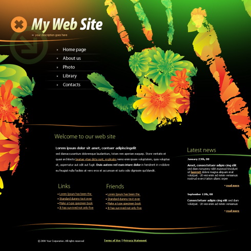 Template e-commerce