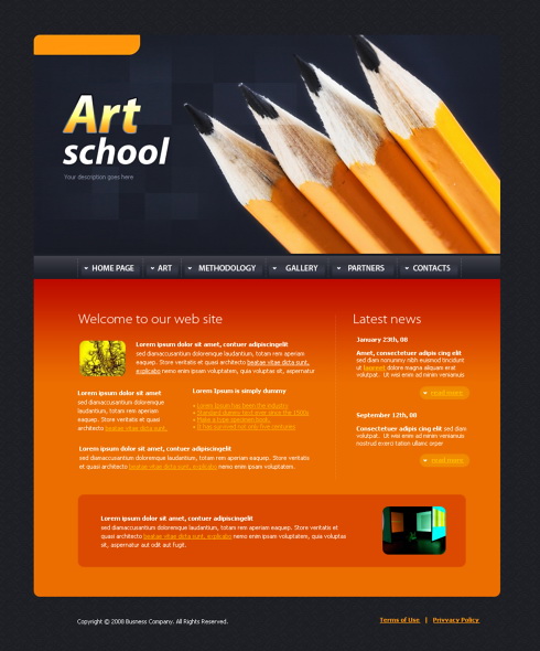 Template e-commerce