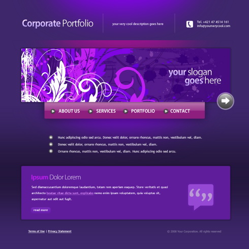 Template e-commerce