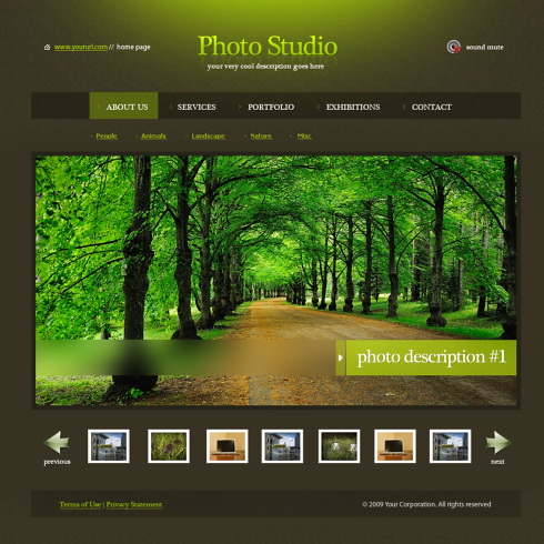 Template e-commerce