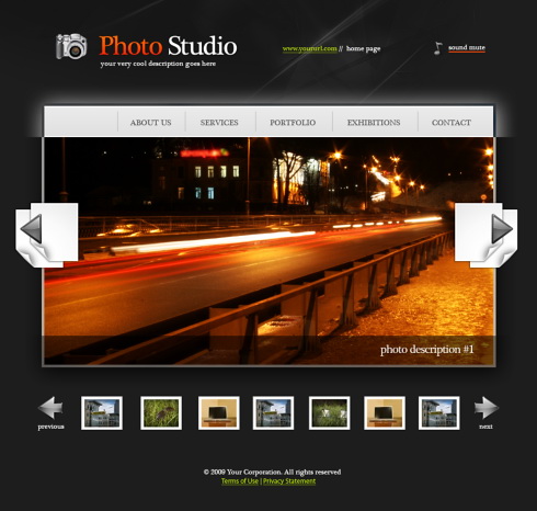 Template e-commerce