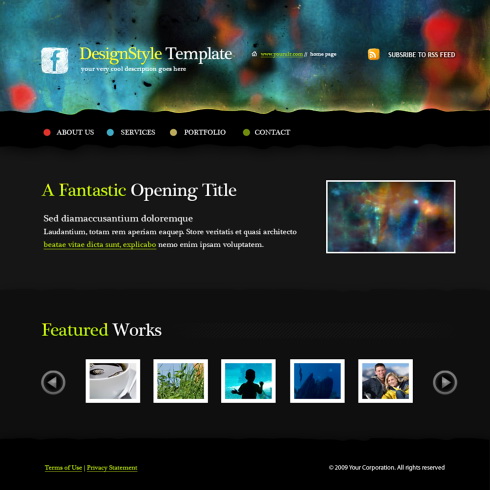 Template e-commerce