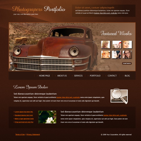 Template e-commerce