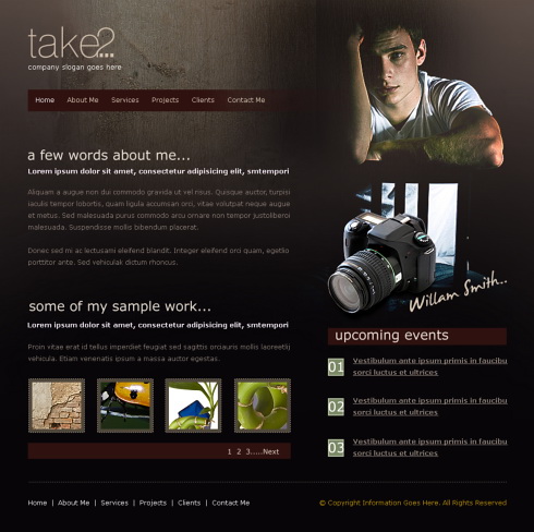 Template e-commerce