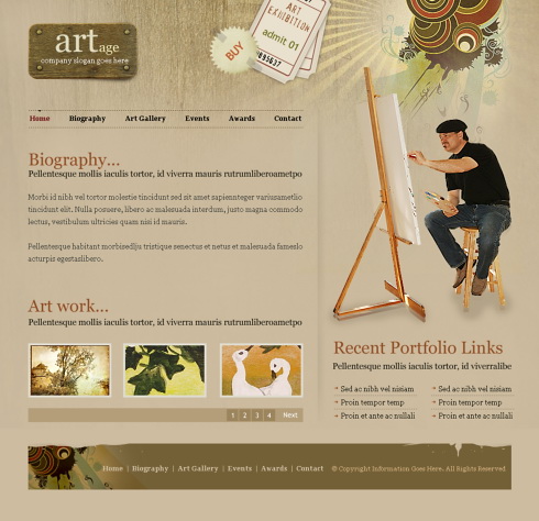 Template e-commerce