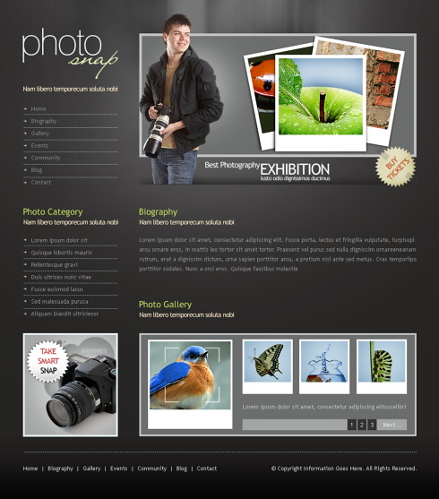Template e-commerce