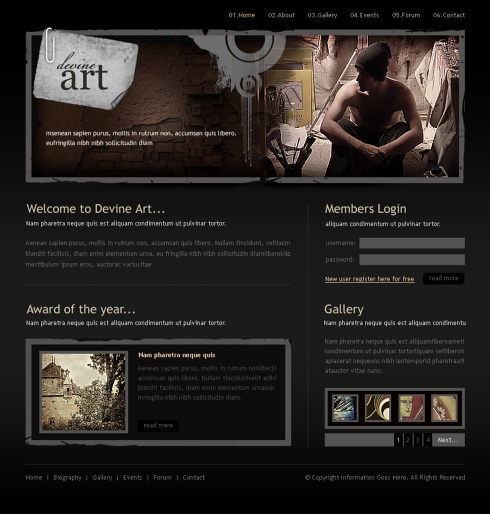 Template petites annonces