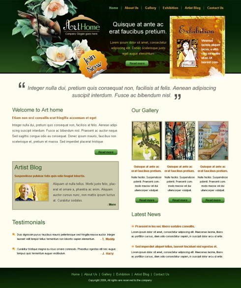 Template petites annonces