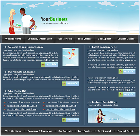 Template petites annonces