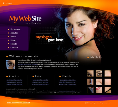 Template e-commerce