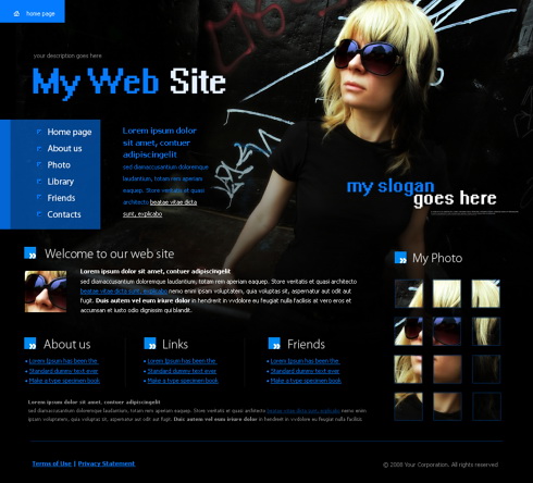 Template e-commerce