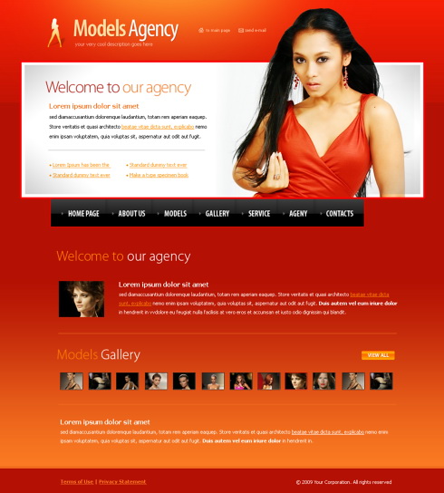 Template e-commerce