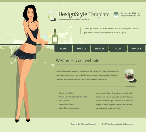 Template e-commerce