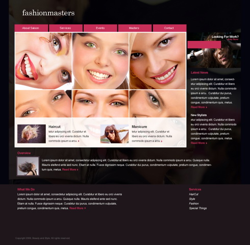 Template e-commerce