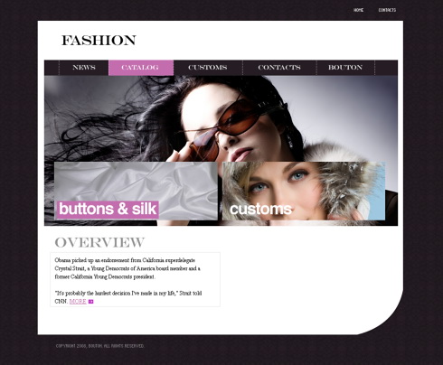 Template e-commerce