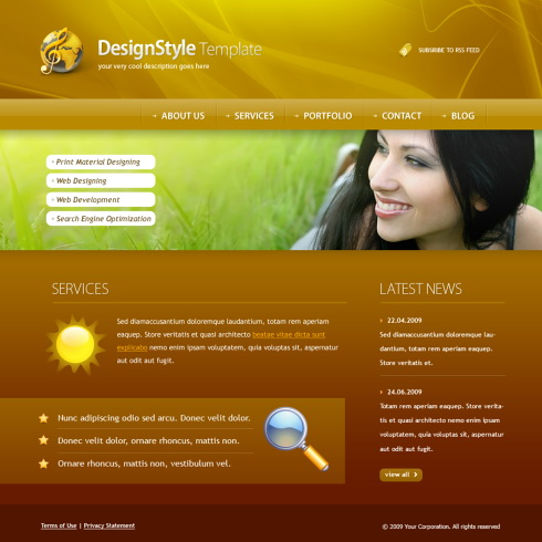 Template e-commerce