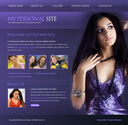 Template e-commerce