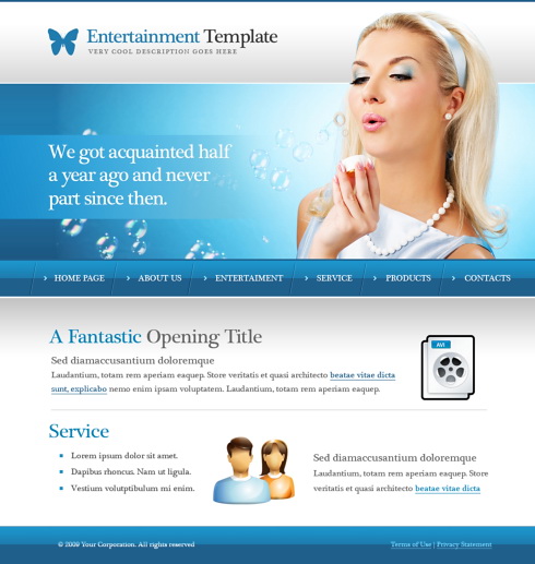 Template e-commerce