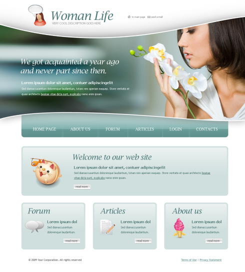 Template e-commerce