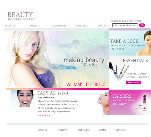 Template e-commerce
