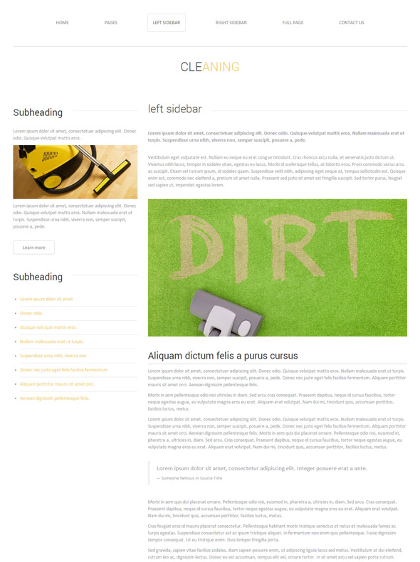 Cleaning Chemical Website Template Cleaning Website Templates Dreamtemplate Chemical Website Templates
