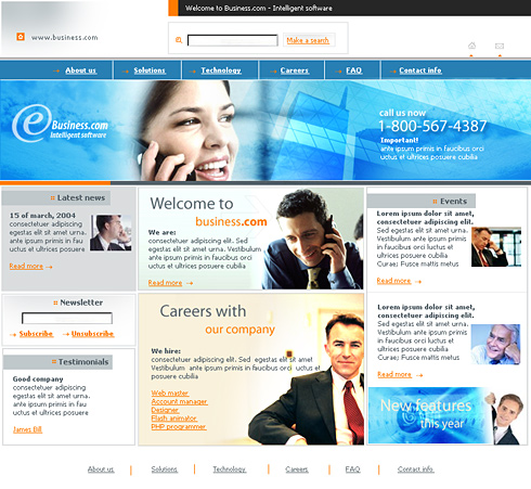 Mobile Conference Css Template 0365 Communications Website Templates Dreamtemplate Conference Website Template Free